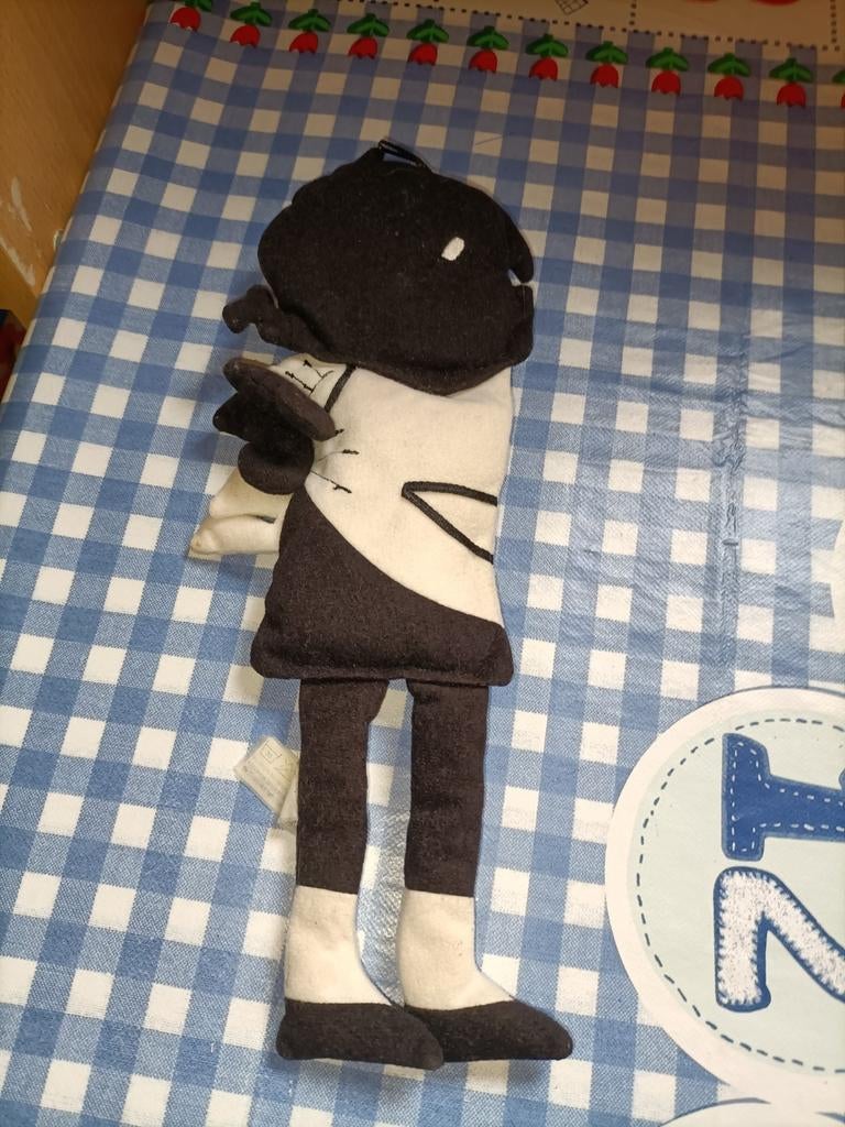 Janneke knuffel van Jip en Janneke HEMA 28 cm groot, Ophalen of Verzenden, Zo goed als nieuw, Overige typen