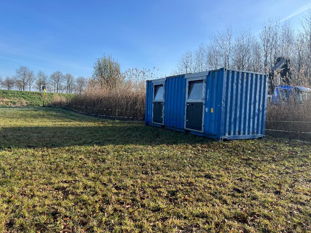 Stalcontainer te koop, Dieren en Toebehoren, Stalling en Weidegang, Stalling, Toebehoren, 2 of 3 paarden of pony's