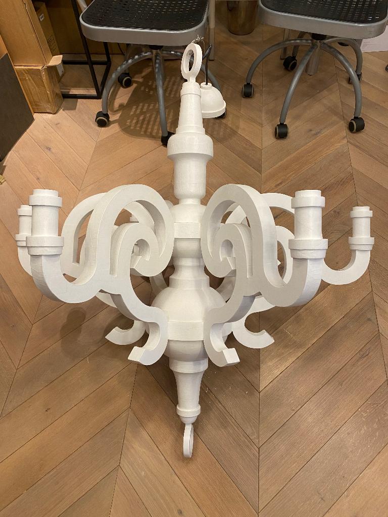 Paper Chandelier L Origineel Moooi Studio Job, Ophalen, Zo goed als nieuw, Hout