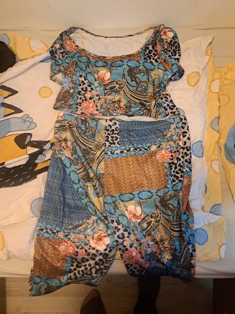 Zomer setje maat 44 xxl, Ophalen of Verzenden, Zo goed als nieuw, Maat 46/48 (XL) of groter