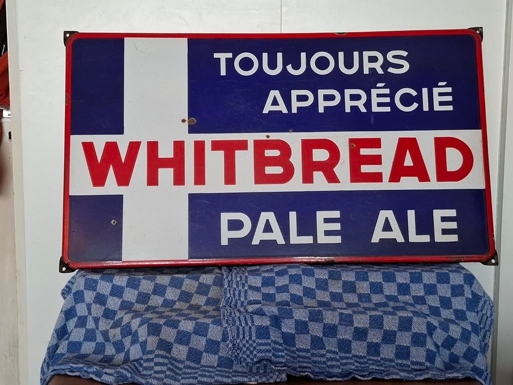 Emaille bord, Ophalen of Verzenden, Reclamebord, Plaat of Schild, Overige merken