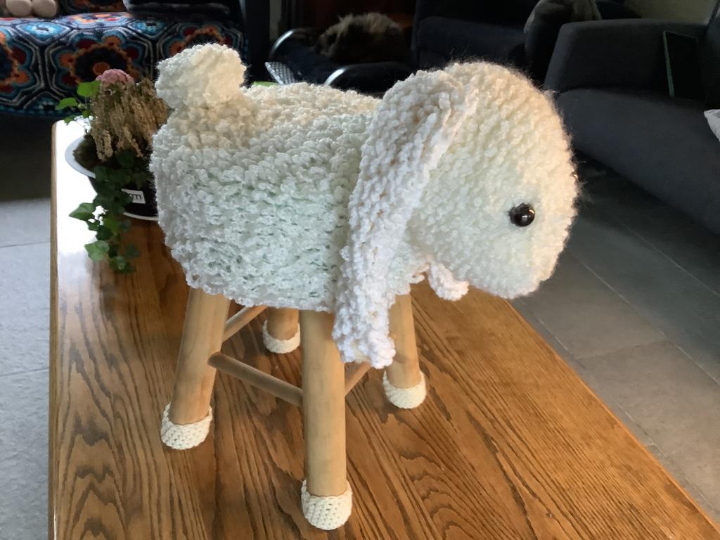 Dierenkrukje KONIJN, Rendier, Ophalen of Verzenden, Zo goed als nieuw, Konijn