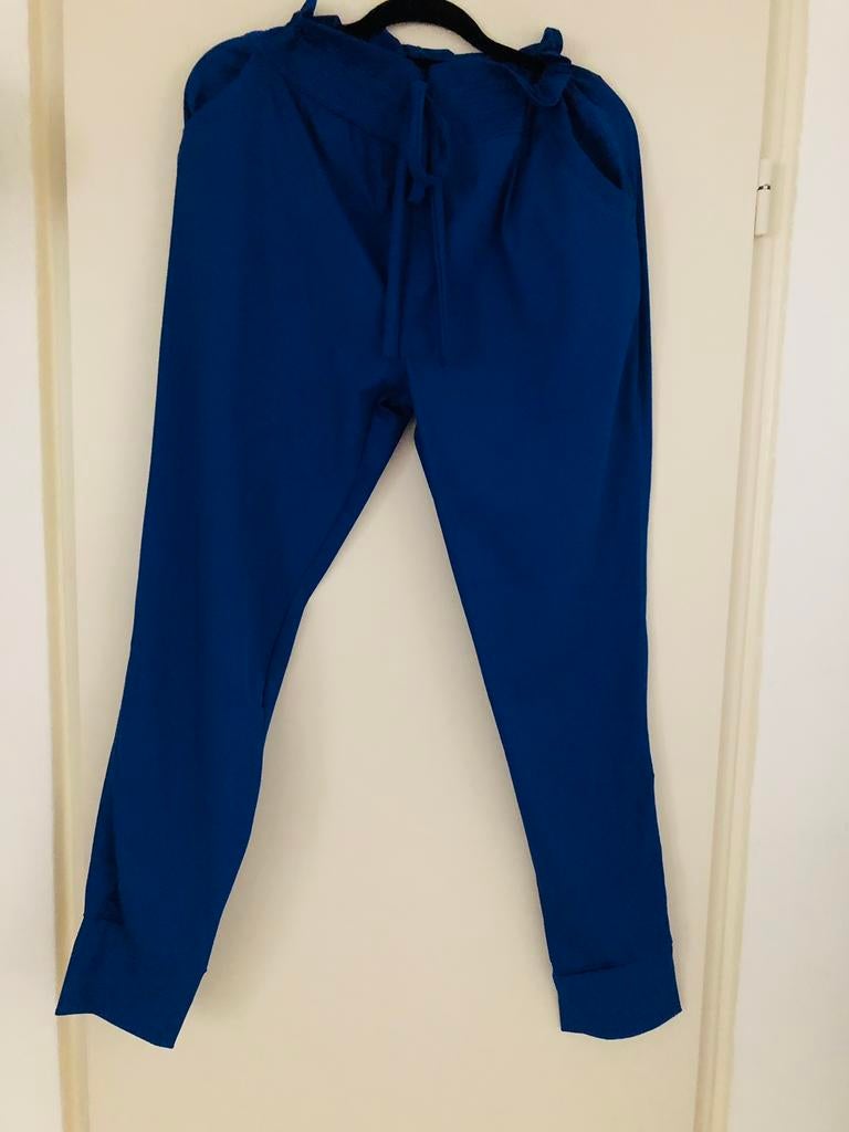 Te koop blauwe damesbroek van Norah, Ophalen, Blauw, Maat 46/48 (XL) of groter, Zo goed als nieuw