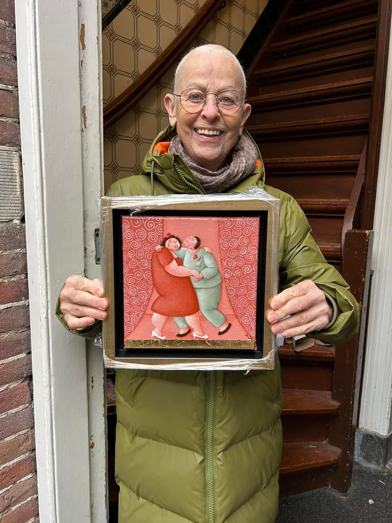 Ada Breedveld schilderij, Ophalen of Verzenden