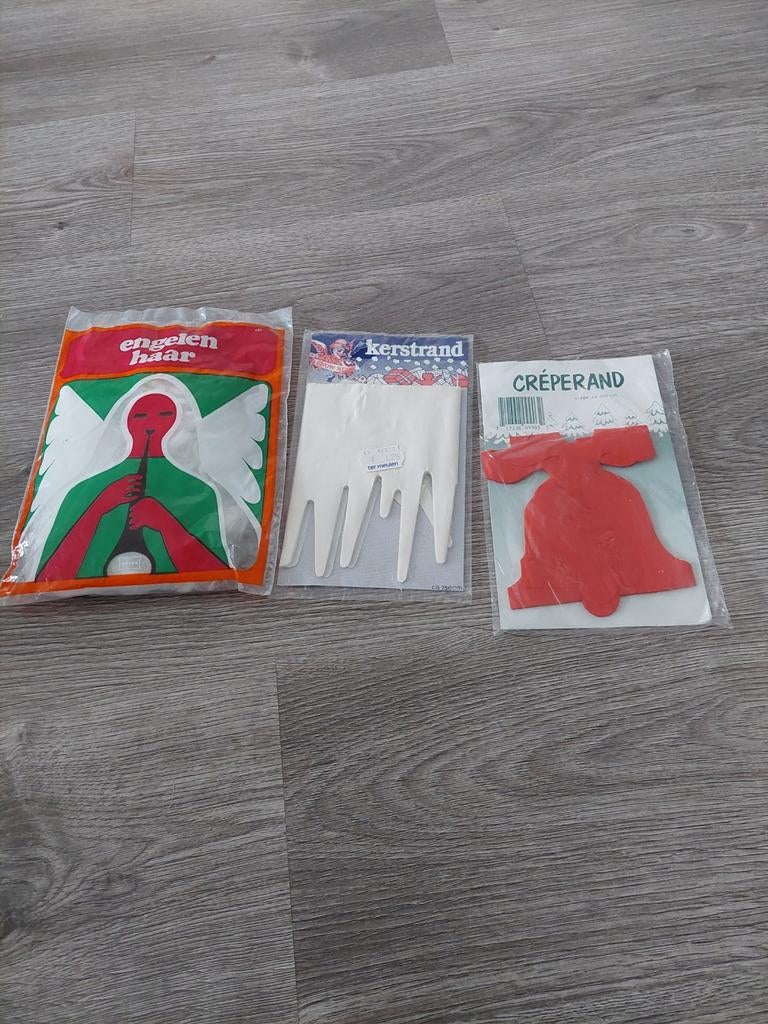 vintage Kerstspullen, jaren '80/ Ter Meulen, Diversen, Kerst, Ophalen of Verzenden, Nieuw