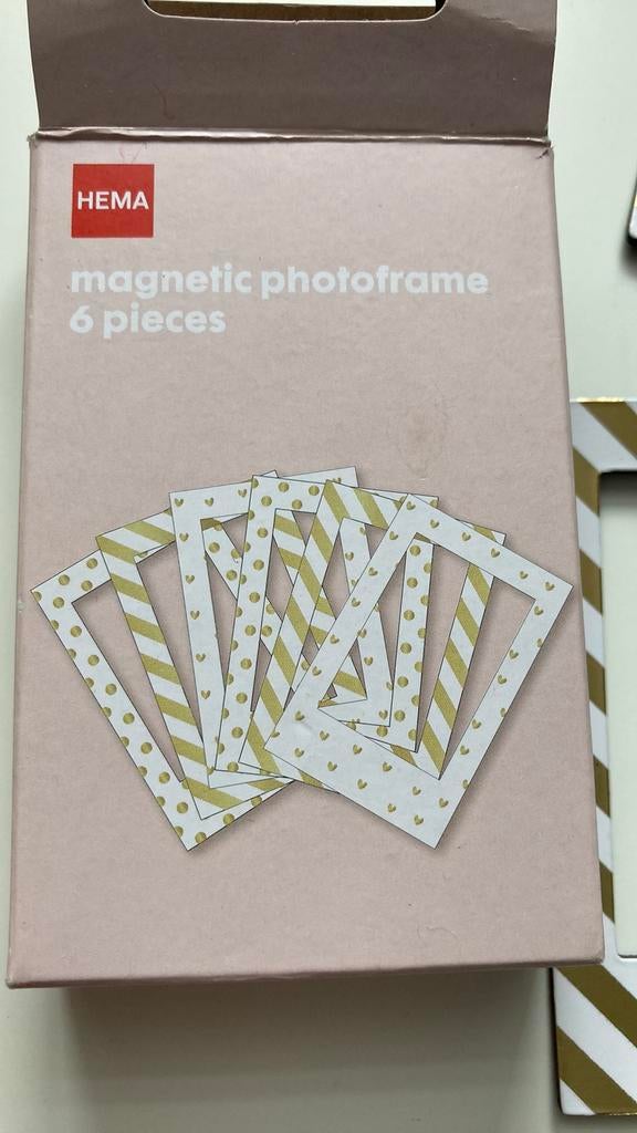 Magnetische fotolijstjes - polaroid, Ophalen of Verzenden, Nieuw