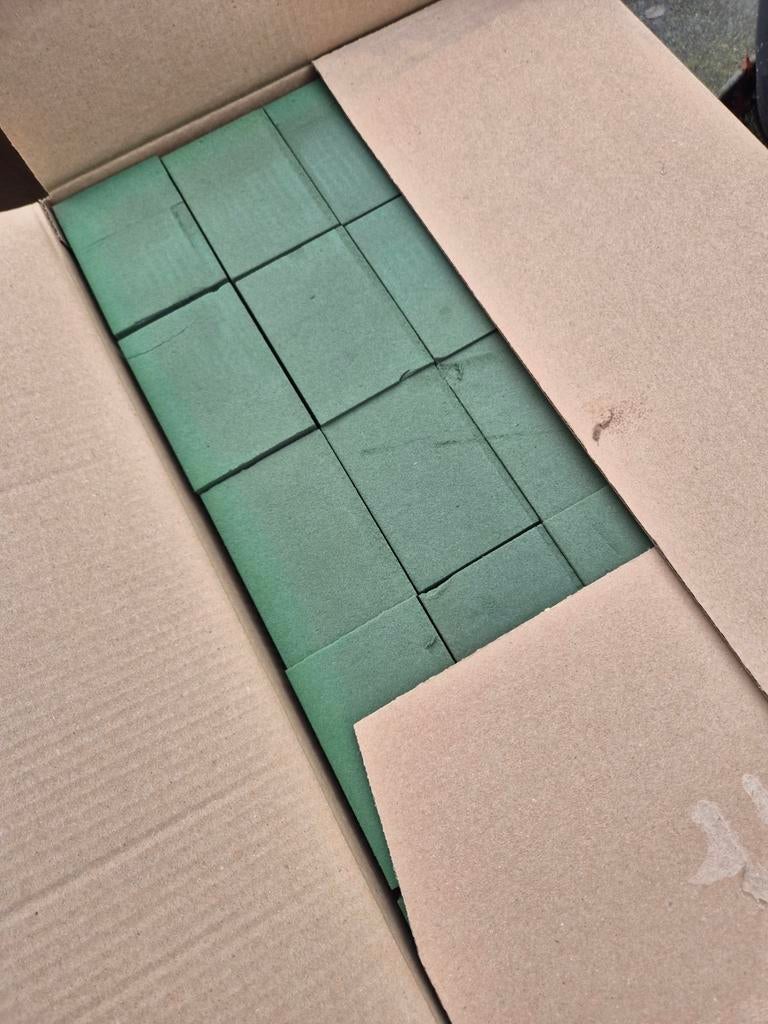 Oasis Steekschuim Bloemenblokken - Ideaal voor Bloemschikken, Hobby en Vrije tijd, Ophalen of Verzenden, Nieuw