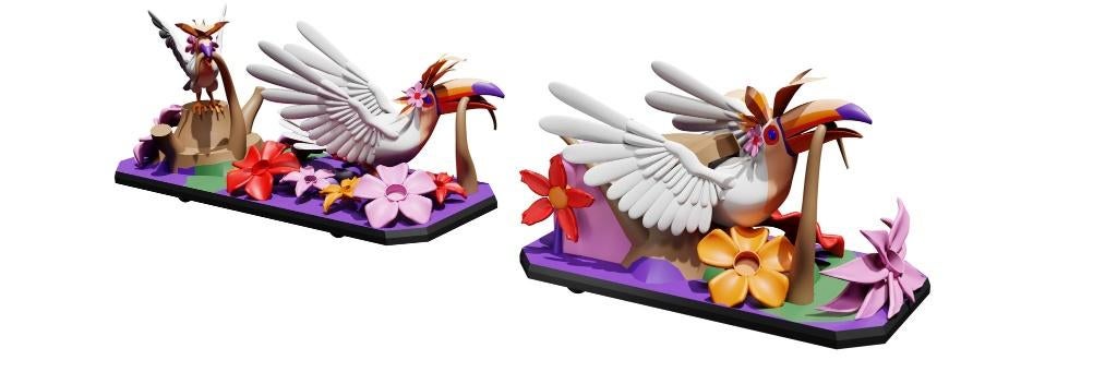 praalwagens Bloemencorso Bollenstreek, Hobby en Vrije tijd, Feestartikelen, Ophalen, Gebruikt, Overige typen, Overige