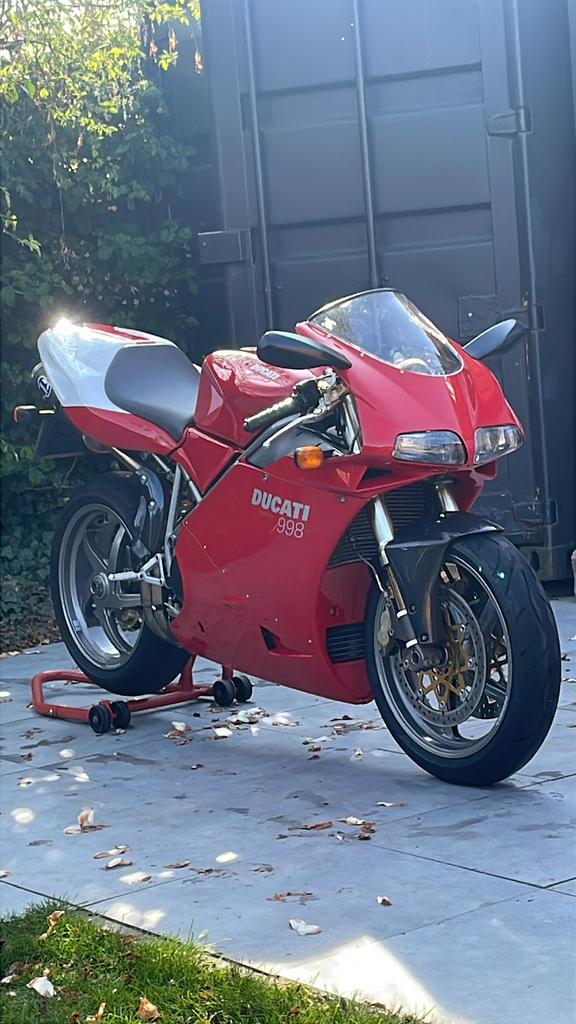 Ducati 998: 2002 Ohlins lage km stand 43.000 Termi’s, Particulier, Super Sport