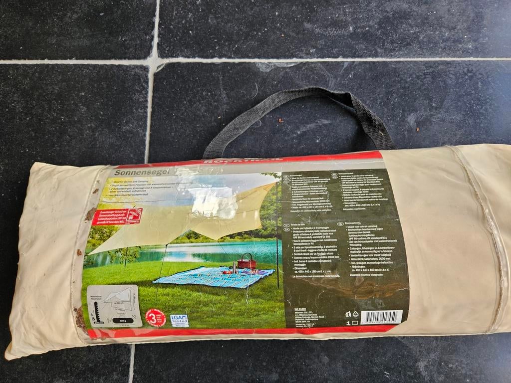 Te Koop: Zonneluifel/ Zonnescherm 4.40x 4.50, Overige typen, Ophalen of Verzenden, Zo goed als nieuw, 150 tot 300 cm