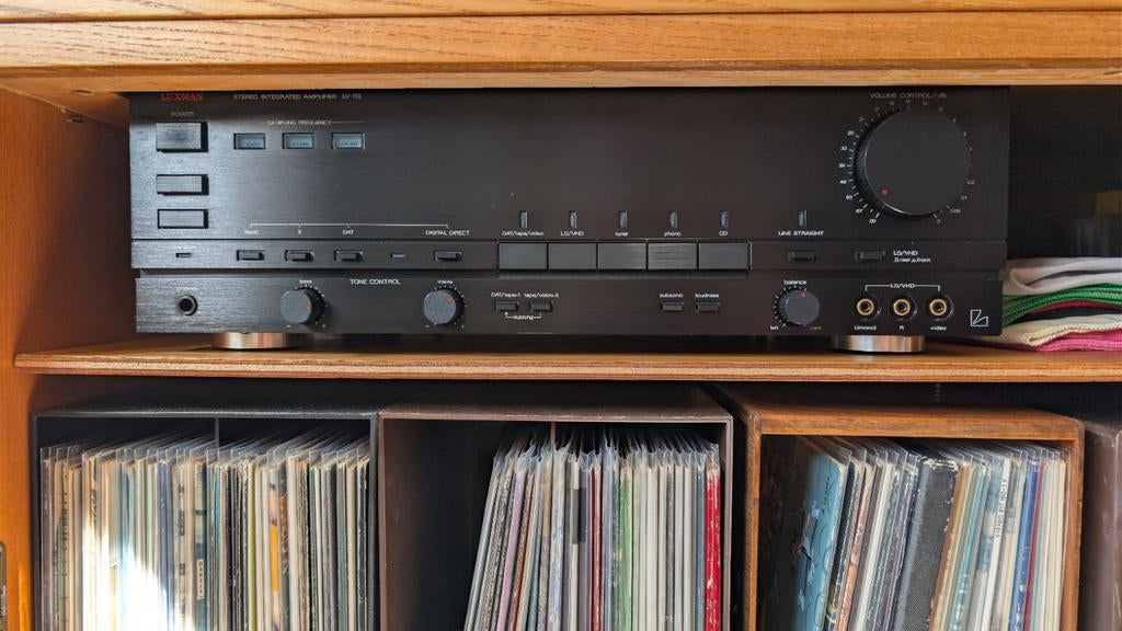 Luxman versterker, Japanse degelijkheid met warm geluid., Ophalen, Zo goed als nieuw, Overige merken