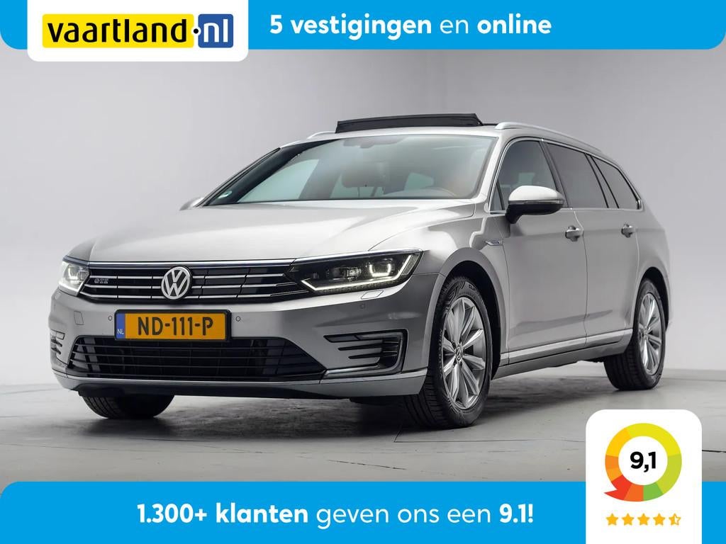 Volkswagen Passat 1.4 TSI GTE [ Panoramadak Camera LED ], Gebruikt, Hybride Elektrisch/Benzine, 1600 kg, 93 €/maand