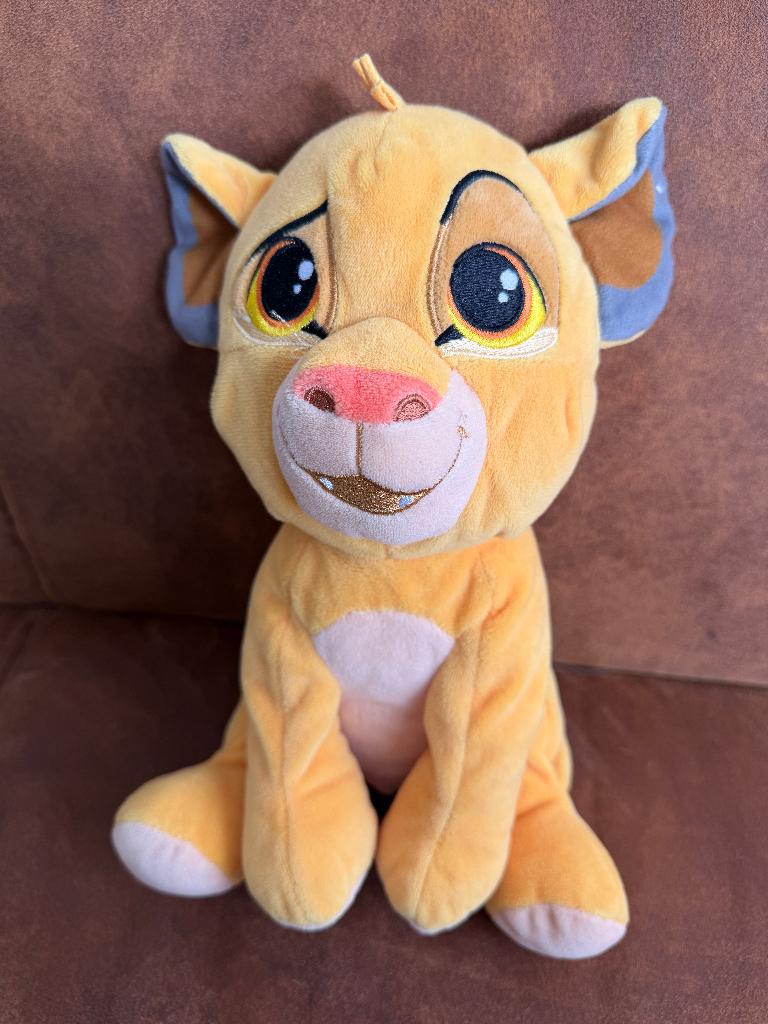 Disneyknuffel Simba, Ophalen of Verzenden, Leeuwenkoning of Jungle Boek, Gebruikt, Knuffel