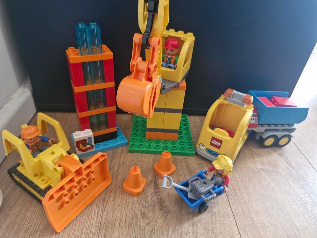 Duplo 10813 Grote bouwplaats, Ophalen of Verzenden, Gebruikt