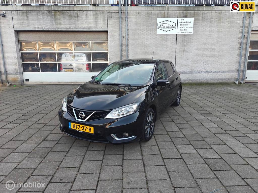Nissan Pulsar 1.2 DIG-T 2016 AIRCO/CRUISE/CAMERA/KEYLESS/APK, Auto's, Nissan, Voorwielaandrijving, Gebruikt, Euro 6, 4 cilinders