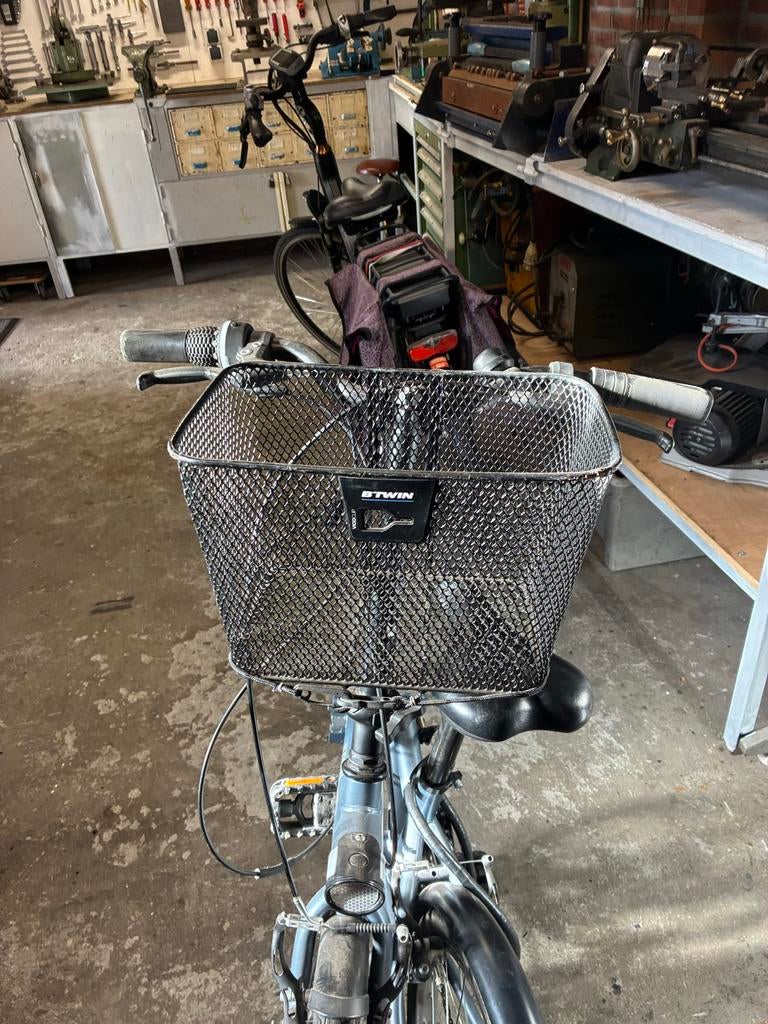 B'Twin vouwfiets met mandje, Overige merken, 20 inch of meer, Gebruikt, Versnellingen