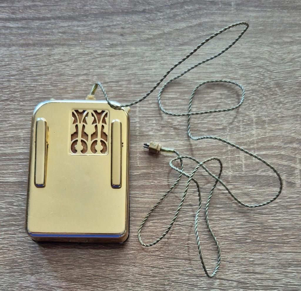 Antieke audiologische (hoorapparaat) apparaat., Diversen, Verpleegmiddelen, Gebruikt, Ophalen of Verzenden