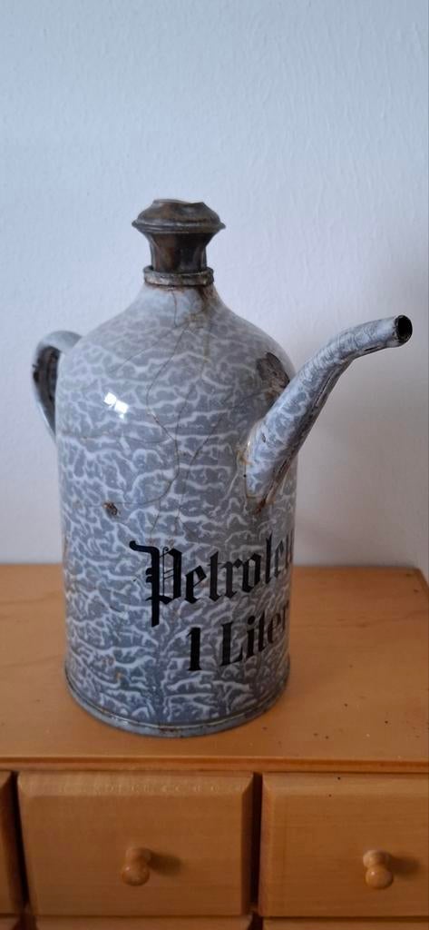 PETROLEUM kan, Antiek en Kunst, Ophalen of Verzenden