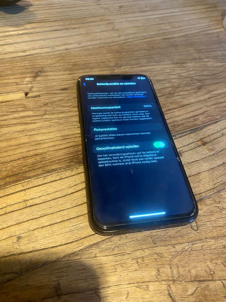Iphone x 64gb defect, Ophalen, Gebruikt, Zwart, 64 GB