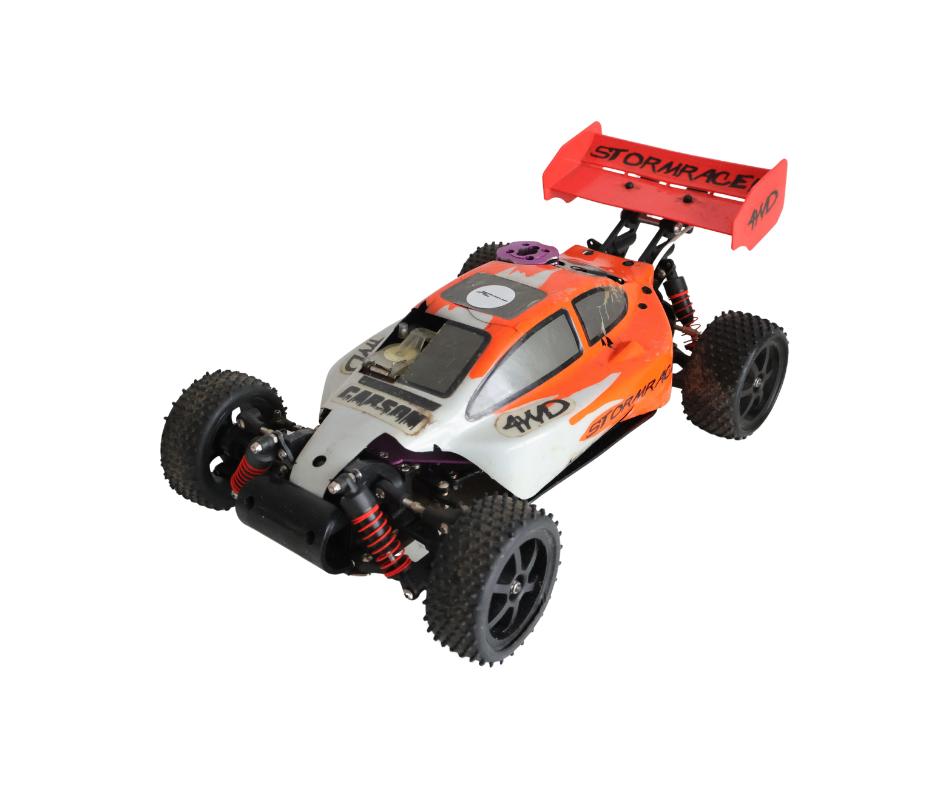 Carson Stormracer 1/10 rc nitro auto, Gebruikt, Auto offroad, Ophalen of Verzenden, Schaal 1:10