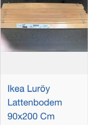 2 X Laten/Rolbodem:90X200 en 2 X80X200,cm(Z.G.A.N), Eenpersoons, Ophalen of Verzenden, Zo goed als nieuw, 80 cm