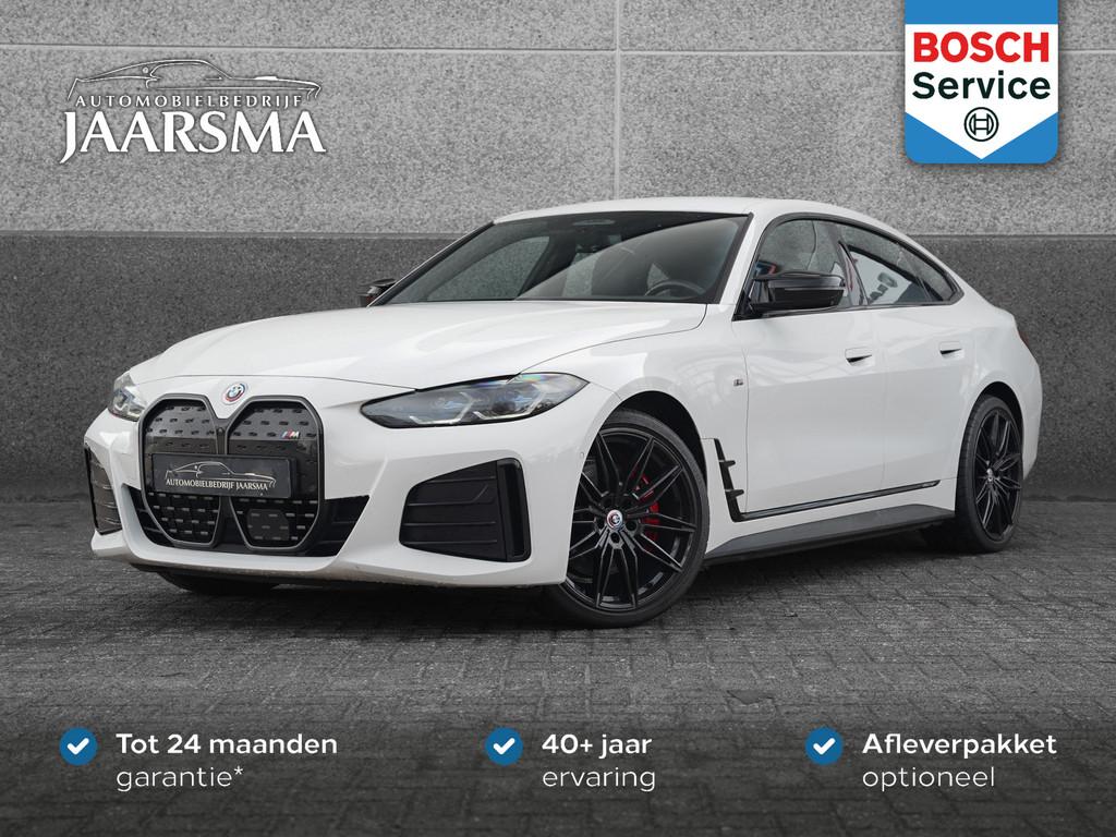 BMW i4 M50 544pk High Executive 84 kWh |SOH 93.5% |Laser Lig, Gebruikt, 110 €/maand, Wit, 2190 kg