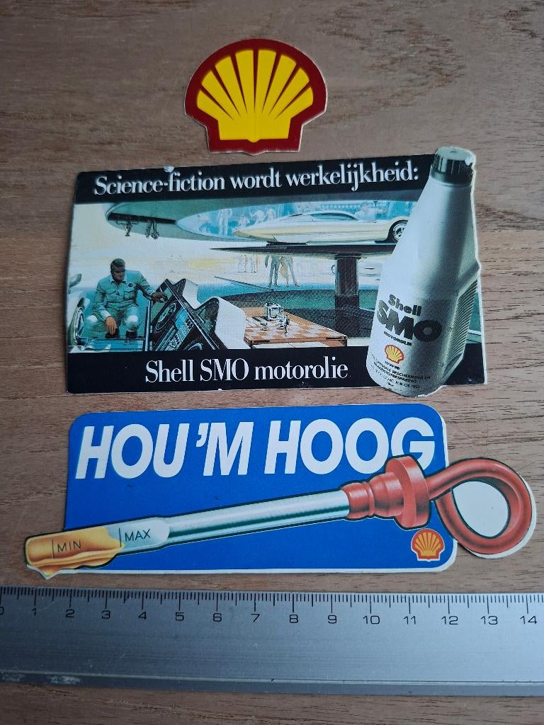 Stickers Shell, Ophalen of Verzenden, Zo goed als nieuw, Auto of Motor
