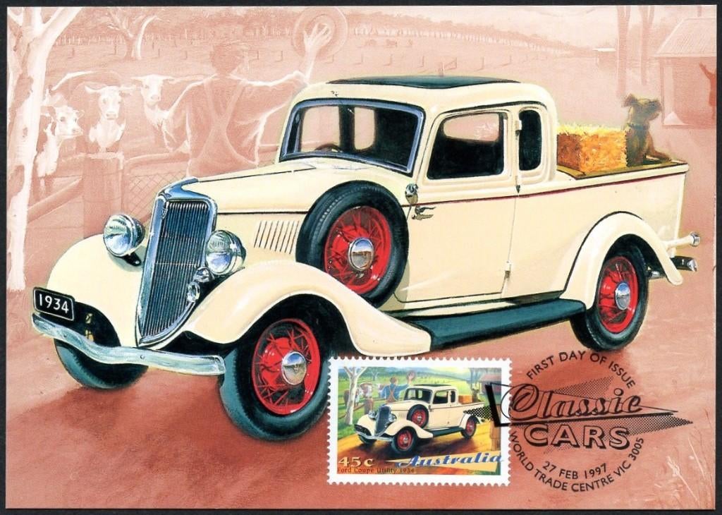Classic Cars - Ford Coupe Utility 1934, Verzenden, 1980 tot heden, Ongelopen, Voertuig
