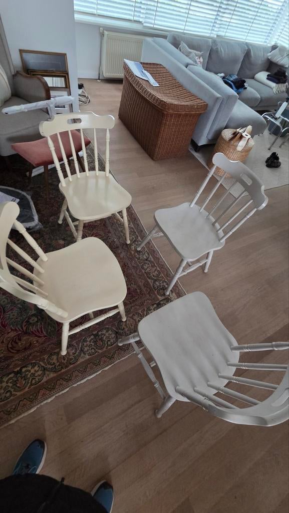 Vintage Stoelen, Huis en Inrichting, Ophalen, Gebruikt, Twee