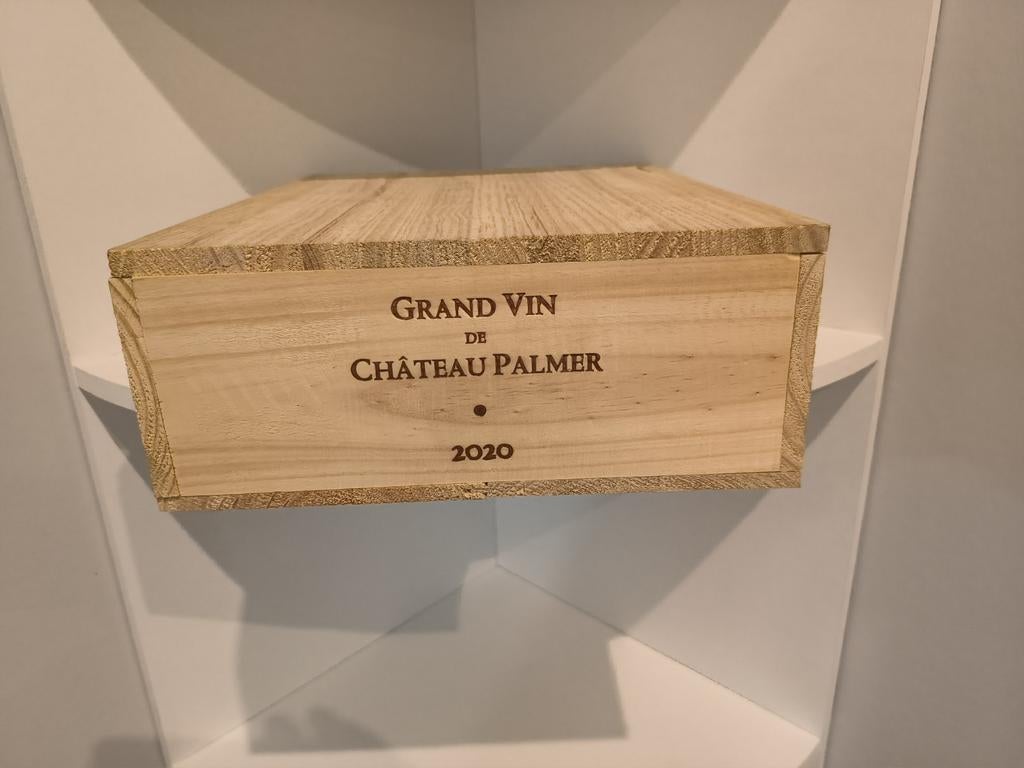 3 x Château PALMER 2020 in een koffer, Ophalen of Verzenden, Nieuw, Frankrijk, Rode wijn
