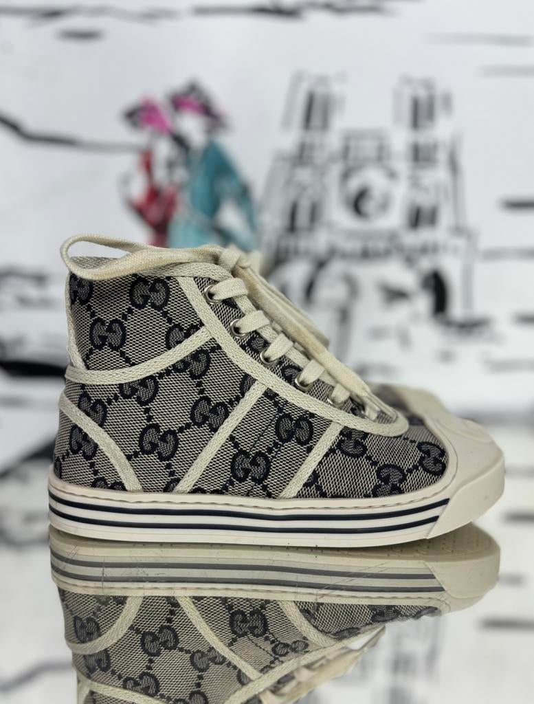 Gucci GG canvas sneakers schoenen maat 28 (450 euro), Verzenden, Jongen of Meisje, Schoenen, Gucci EU
