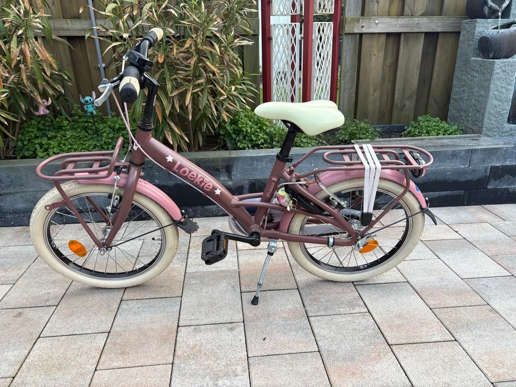 Loekie kinderfiets, Fietsen en Brommers, Ophalen, Gebruikt, 16 tot 20 inch