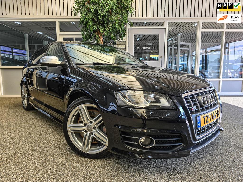 Audi S3 Sportback 2.0 TFSI Quattro Bose Leder Aut., Automaat, 1490 kg, Gebruikt, Zwart