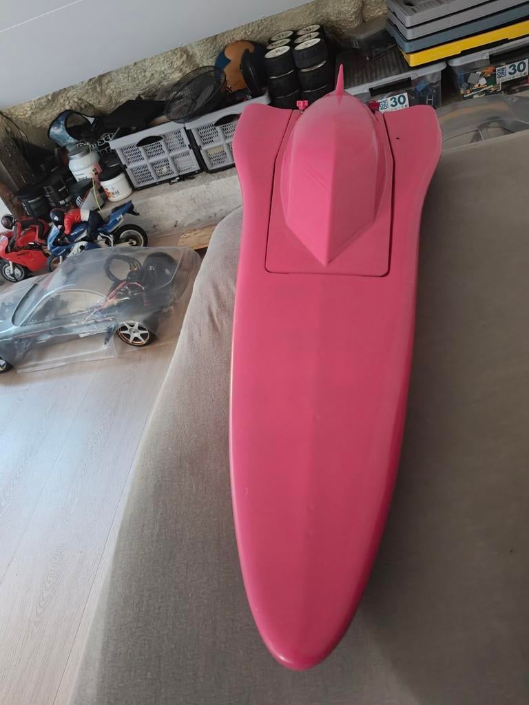 Rc nitro mono speedboot ( rc boot ), Ophalen of Verzenden, Zo goed als nieuw, Overige merken