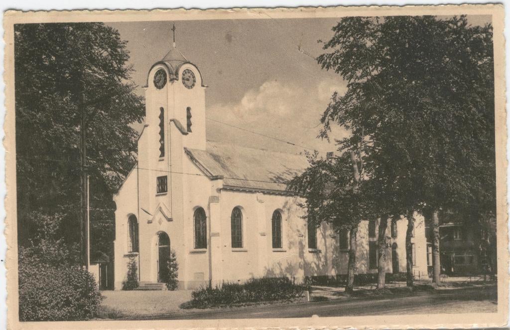 Soesterberg N.H.Kerkje bij Huis ter Heide, Verzamelen, Ansichtkaarten | Nederland, Verzenden, 1920 tot 1940, Ongelopen, Utrecht