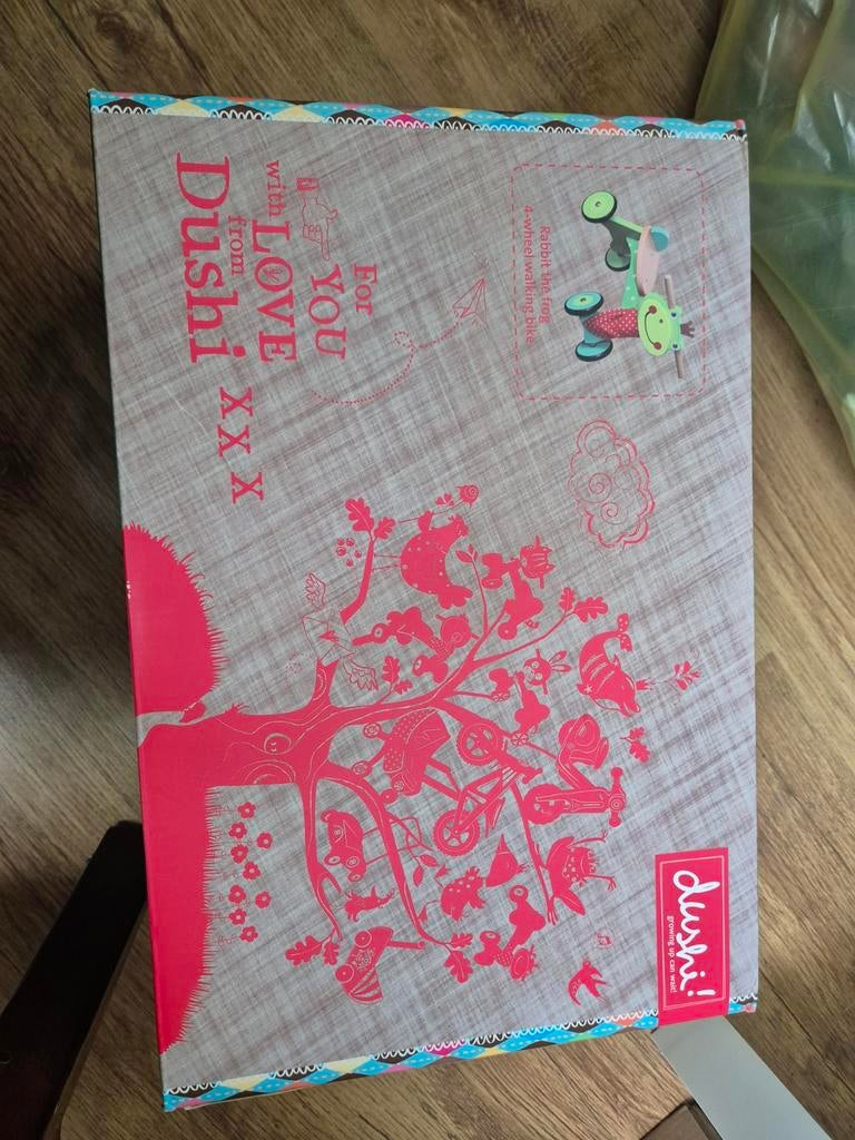 Dushi Loopauto/Loopfiets - Nieuw in doos, Ophalen of Verzenden, Nieuw, Loopfiets