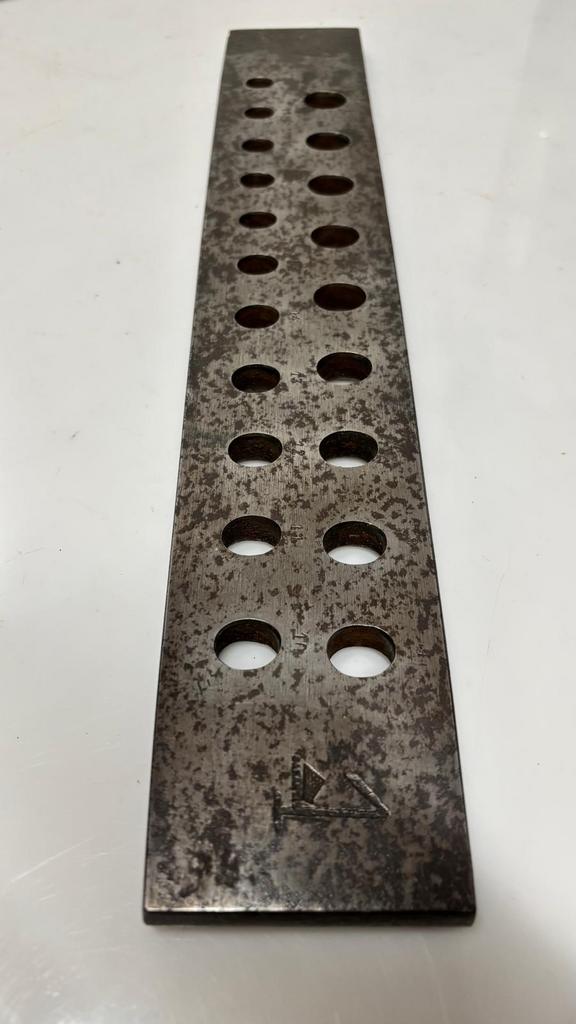 Oud mooi geoot trekijzer (goudsmid edelsmid), Ophalen of Verzenden, Zo goed als nieuw