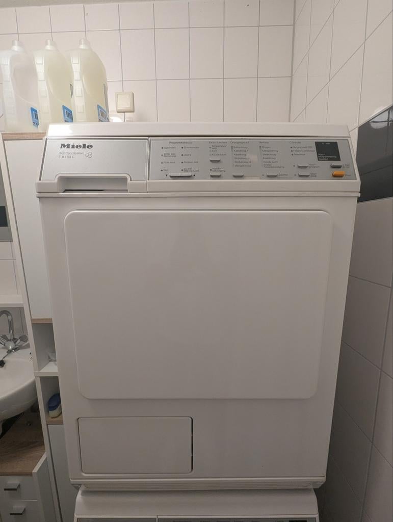 Miele SoftCare System T 8463 C Condensdroger, Wolprogramma, 6 tot 8 kg, Gebruikt, Ophalen of Verzenden