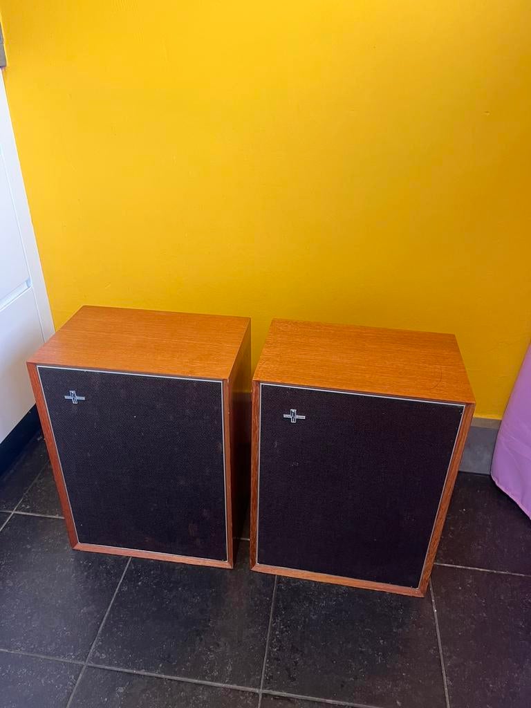 Vintage Philips speakers model 22 RH 496/00T, Audio, Tv en Foto, Philips, Ophalen of Verzenden, Zo goed als nieuw, Minder dan 60 watt