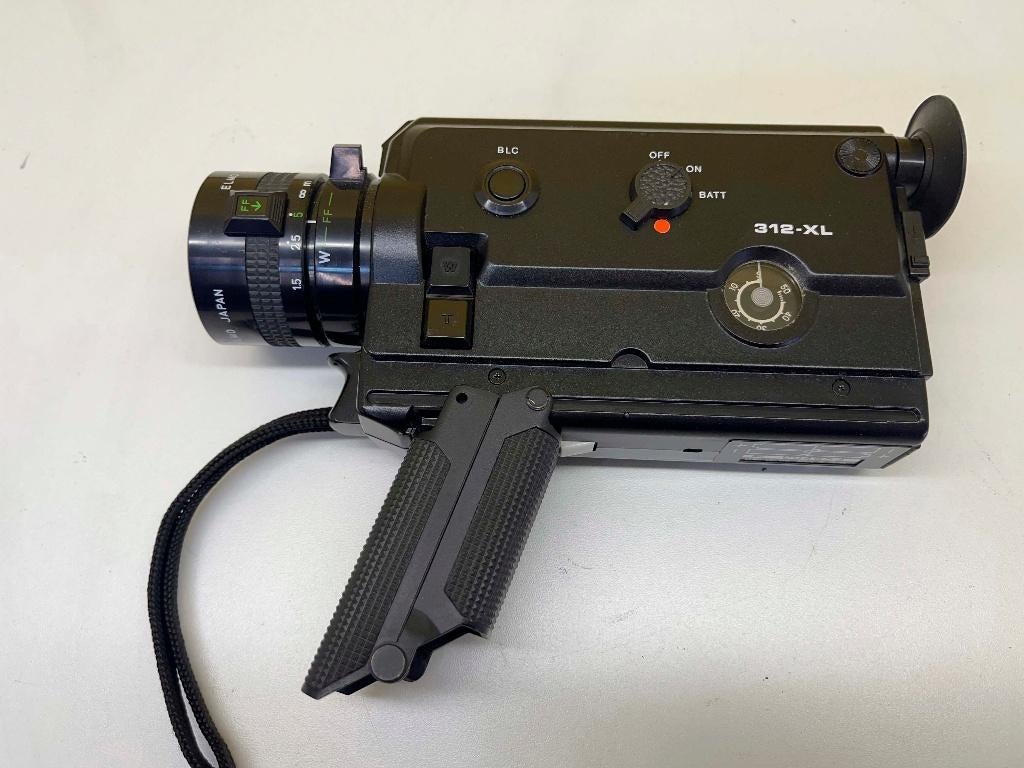 ELMO 312-XL mooi 8mm filmcamera -werk perfect, N, N, Ophalen of Verzenden, N