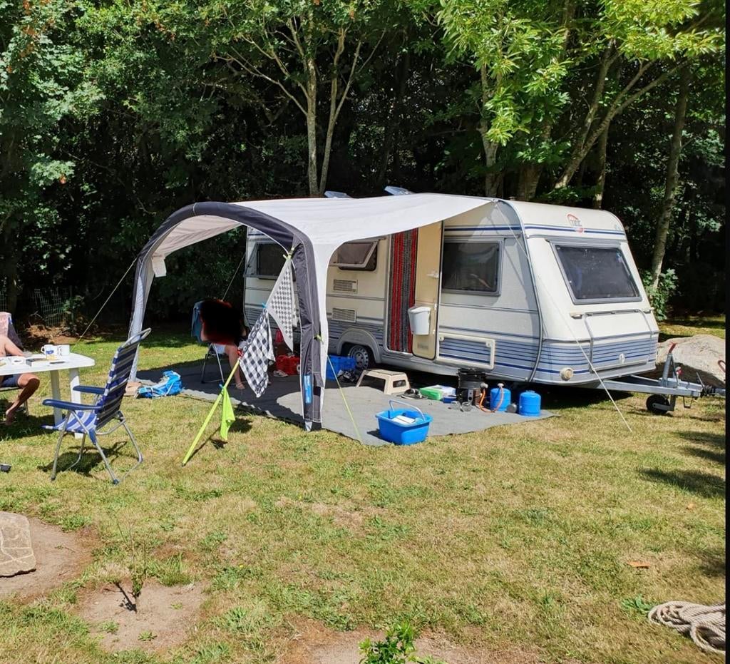 Kampa Dometic Sunshine Air Pro 400 voortent met zijwanden, Ophalen, Zo goed als nieuw