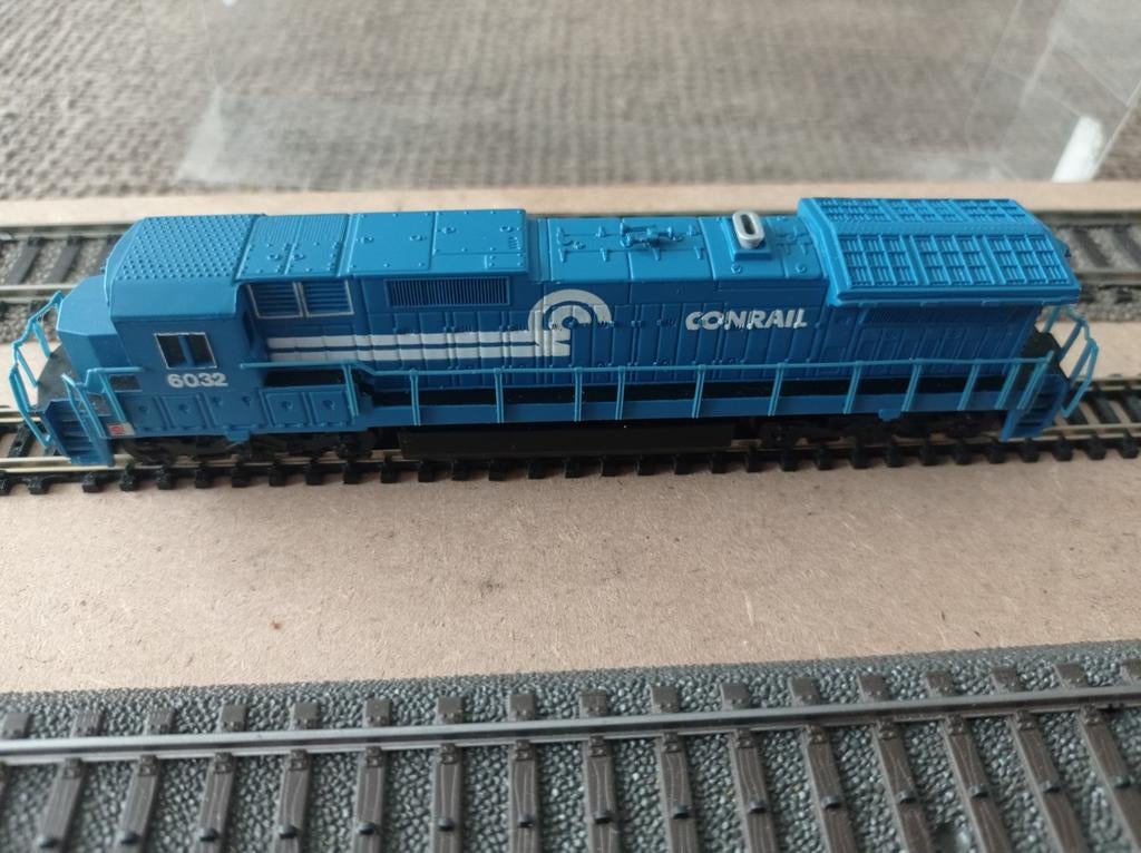 Conrail trein 6032, Hobby en Vrije tijd, Modeltreinen | N-Spoor, Overige merken, Gebruikt, Ophalen of Verzenden, Analoog
