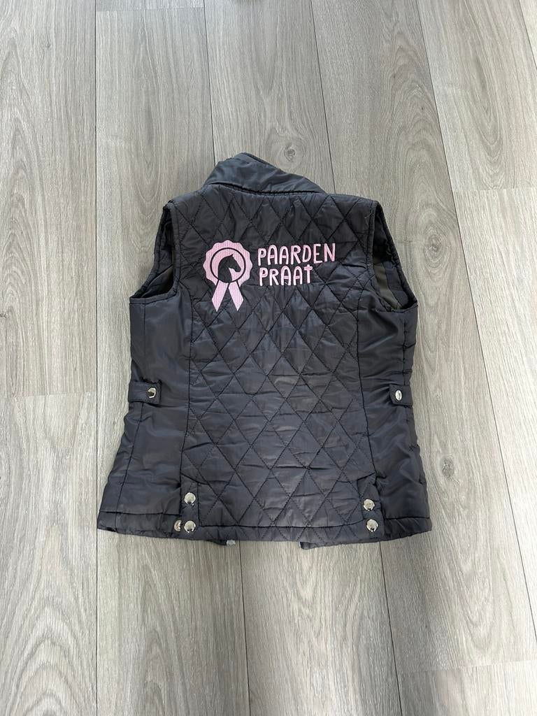 Paarden praat tv bodywarmer, Dieren en Toebehoren, Kinderen, Dressuur, Ophalen of Verzenden, Zo goed als nieuw