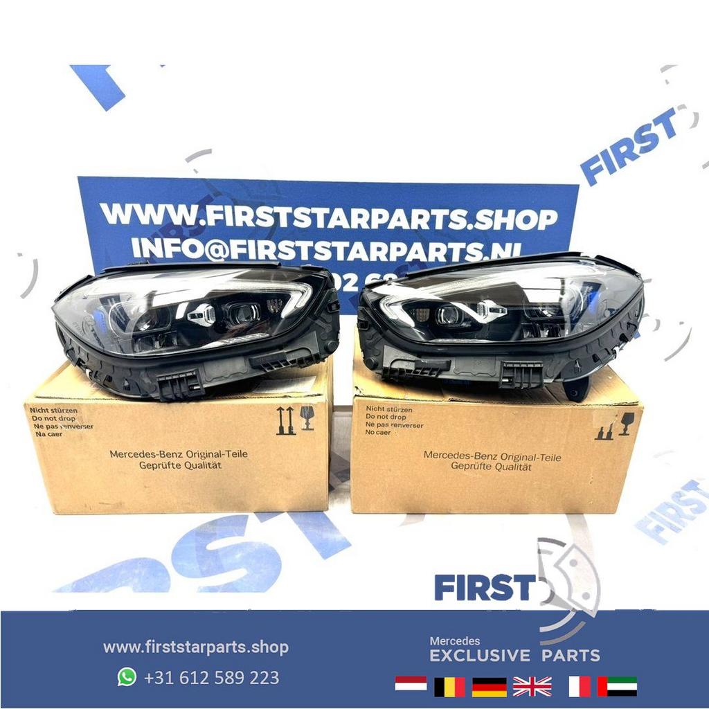 W206 C klasse C43 C53 C63 2022 LED KOPLAMPEN DIGITAL LIGHT o, Gebruikt, -, Ophalen of Verzenden, -