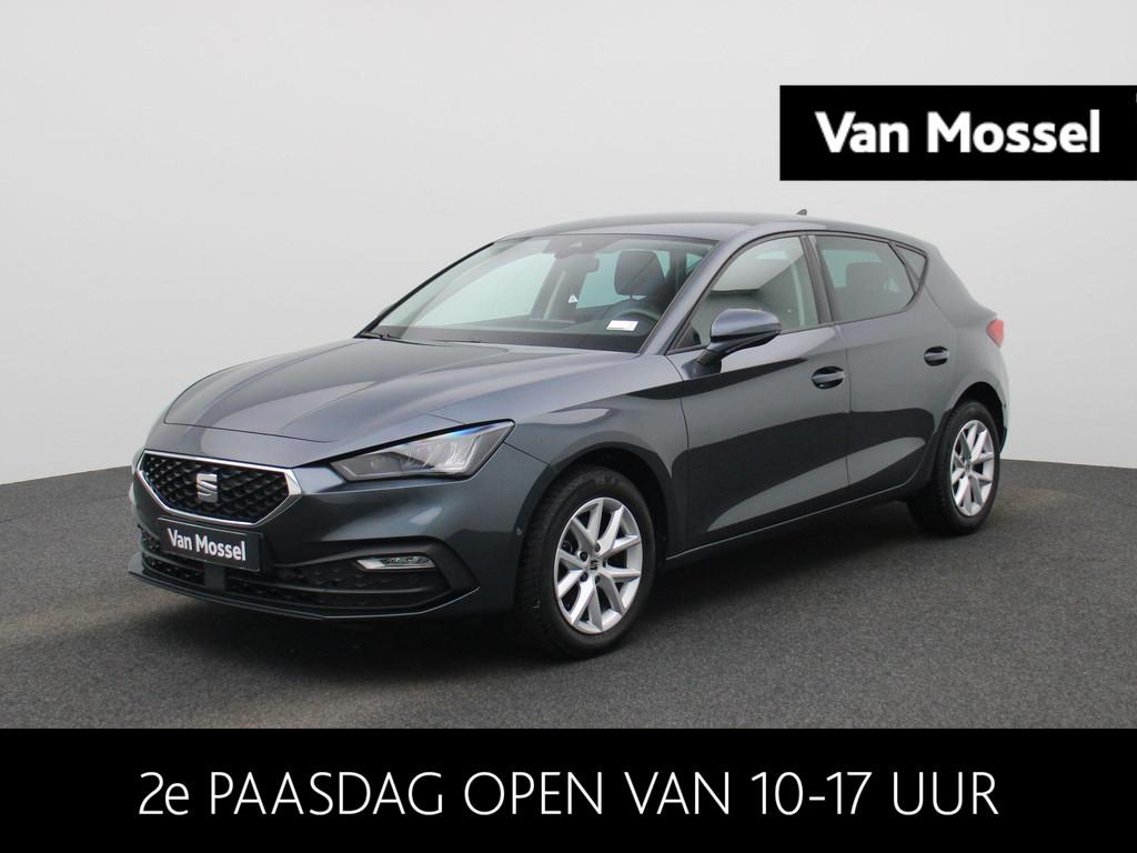 SEAT Leon 1.0 TSI Style | NAVIGATIE | PARKEERSENSOREN | APPL, Voorwielaandrijving, 12 maanden, Stof, Gebruikt