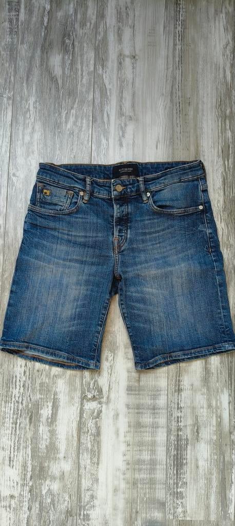 Scotch & Soda Shorts - Ralston - 30 - Heren - Korte Broek, Blauw, W32 (confectie 46) of kleiner, Ophalen of Verzenden, Zo goed als nieuw
