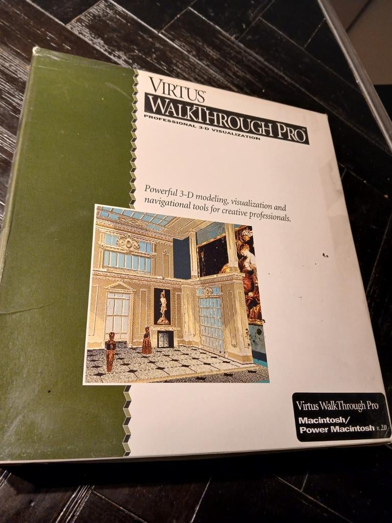 Virtus WalkThrough Pro 3D Visualisatie Software, Ophalen of Verzenden, Gebruikt, MacOS