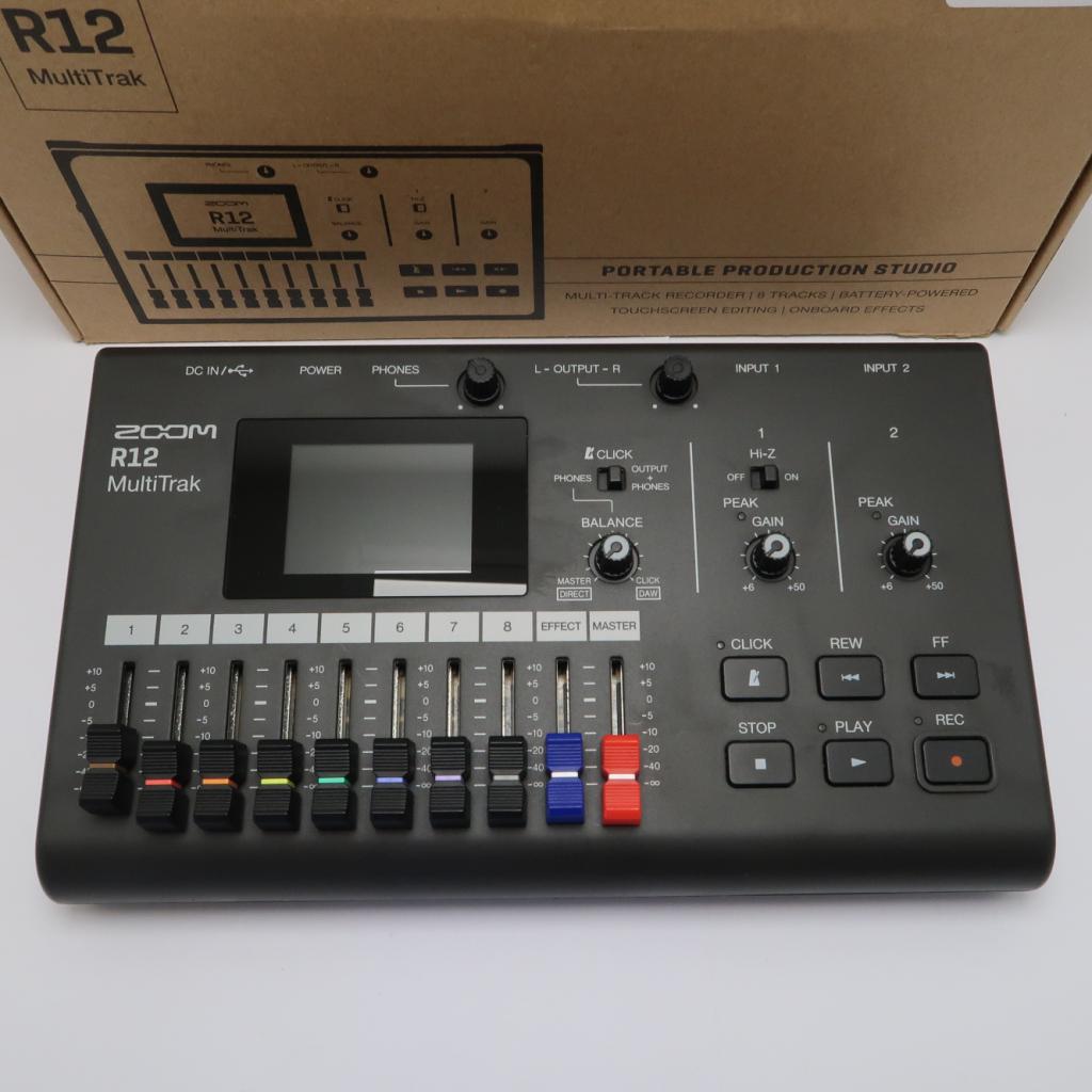 Zoom R12 Multitrak Multi-Track Recorder | In nette staat, Niet ingevuld, Zo goed als nieuw, Niet ingevuld, Niet ingevuld
