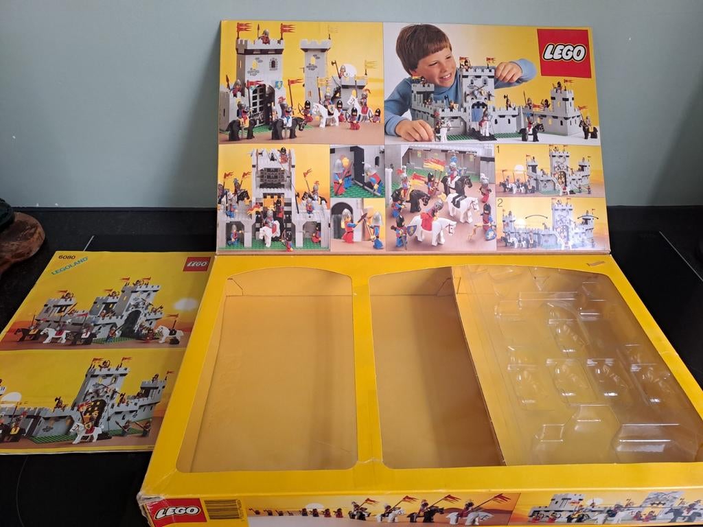 LEGO 6080 King's Castle - compleet mét doos + 6010 en 6022!, Kinderen en Baby's, Speelgoed | Duplo en Lego, Ophalen of Verzenden