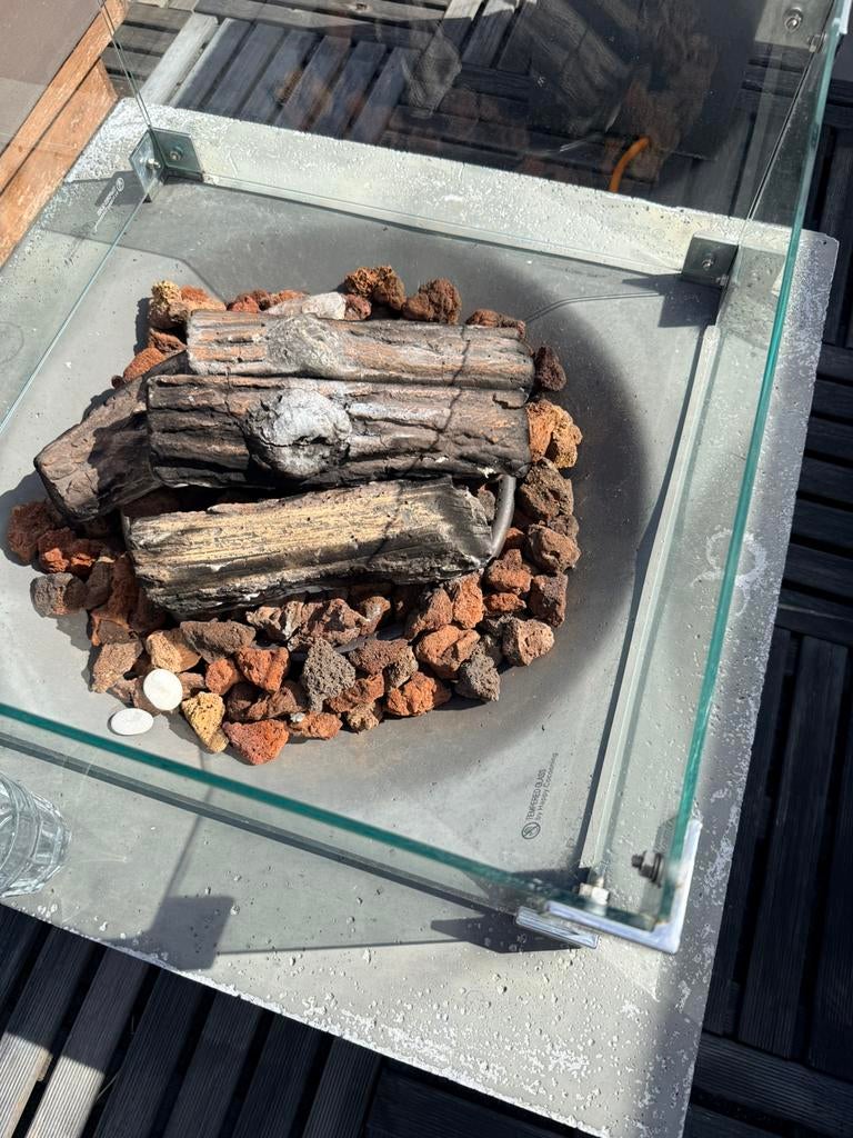 Happy cocooing vuurtafel compleet, Ophalen, Gebruikt